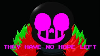 Roblox Undertale The Infected Multiverse 2  Photonegative sans beaten [upl. by Mhoj]