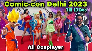 comic con delhi 2023  comic con 2023 live  Comic con 2023 delhi  NSIC Exhibition Ground [upl. by Kass]