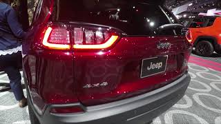 2019 Jeep Cherokee Interior  Autoblog Short Cuts [upl. by Sieracki207]