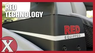 Exmark RED Technology New on Select Lazer Z Mowers [upl. by Atteynod83]