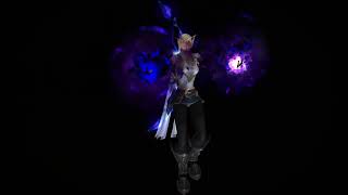 VOID ELF  RANGER  TRANSMOG amp ANIMATION  Alleria Windrunner  Dragonflight  WoW [upl. by Roshan3]