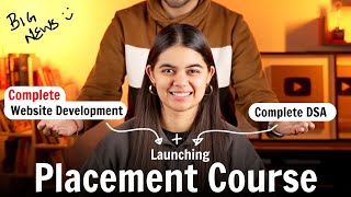 Launching New Complete Placement Cohort ❤️ Web Development  Complete DSA  New SIGMA Batch [upl. by Adnawad]