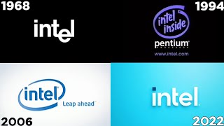 Evolution Of Advert Intel Animation 19682022 [upl. by Alyacim]