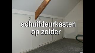 Schuifdeurkasten op zolder te Rotterdam [upl. by Tuinenga]