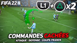 Les Commandes CACHÉES de FIFA 22  TUTO 🎮 [upl. by Flanagan]