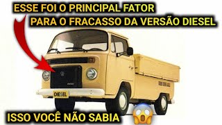 A história da Kombi meio e fim Descubra o principal fator que prejudicou as vendas da Kombi diesel [upl. by Peskoff]