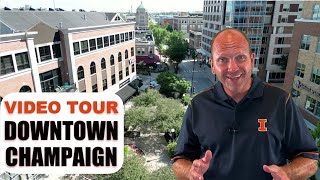 3 Minute VIDEO TOUR of Living in Champaign IL  Moving to Champaign Illinois [upl. by Ezarras]