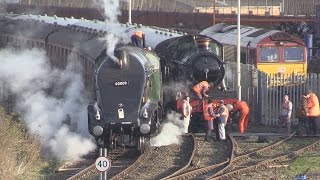 The Lindum Fayre 60009 Union of South Africa 6th December 2014 [upl. by Quent759]