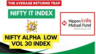 Nifty Alpha Low Volatility vs Nifty IT Rolling Returns Analysis తెలుగు లో [upl. by Wennerholn]