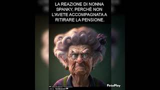 Voglio una vita spericolatacome nonna spunky iscrivetevi al mio canale [upl. by Bigler453]