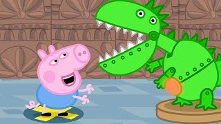 George’s Birthday Surprise 🐷🦖 Peppa Pig Official Channel Family Kids Cartoons [upl. by Vassili401]