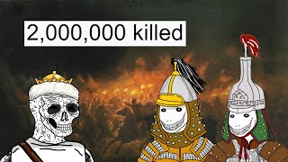 Medieval Battles but they keep getting deadlier [upl. by Airpac17]