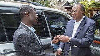 Uhuru gifts 23yrold MP Mwirigi a Prado [upl. by Borreri561]