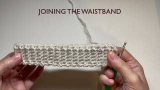 How to Join a Ribbed Waistband [upl. by Dunseath634]