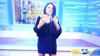 Sara Ramirez singing on GMA [upl. by Haidebej]