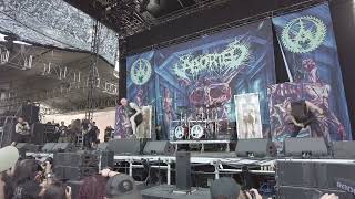 Aborted  Retrogore live 9082024  Brutal Assault [upl. by Adnulahs328]