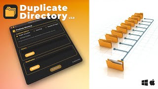 Duplicate Folder Structure Without Files  Mac and PC [upl. by Myna]