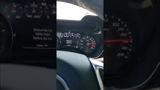 Top speed of a 2020 Camaro SS [upl. by Cameron]