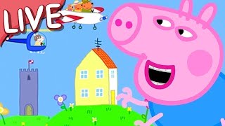 🔴 Giant Peppa Pig and George Pig LIVE FULL EPISODES 24 Hour Livestream [upl. by Beckerman323]