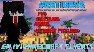 En gelişmiş VestigeV3 Client  Minecraftın en iyi hilesi  Fly KillAura Reach [upl. by Rubinstein513]