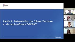 Replay webinaire  Décret Tertiaire et OPERAT  100924 [upl. by Llenor]