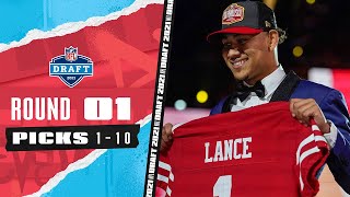 Pick 110 3 Quarterbacks The Highest Drafted TE amp A Late Trade  2021 NFL Draft [upl. by Ahsilram]