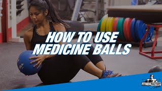 How To Use Medicine Balls Best Medicine Ball Workouts [upl. by Alvan805]