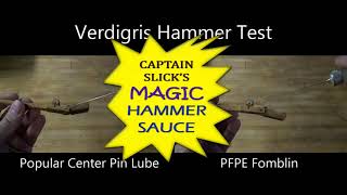 PFPE Fomblin Center Pin Lubricant for Piano Technicians [upl. by Onairam]