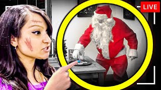 8 YouTubers Who Caught SANTA CLAUS ON CAMERA Aphmau ItsFunneh Unspeakable [upl. by Etteloiv]