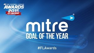 Football League Awards 2015  AFC Bournemouths Mitre goal of 2014 nominees [upl. by Noived693]