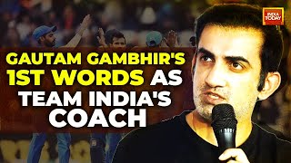 Gautam Gambhirs First Press Conference As Team Indias Head Coach  Gambhir On Virat Kohli SKY [upl. by Manard]