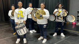 Autaugaville High School Percussion 3rd Round Who Wants The Smoke Drumline Competition At The Aromy [upl. by Assili]