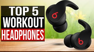 TOP 5 Best Workout Headphones 2024 [upl. by Dareece254]