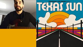 TEXAS SUN  KHRUANGBIN  LEON BRIDGES Guitar Lesson [upl. by Dun]