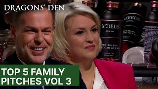 Top 5 Family Pitches  Vol3  COMPILATION  Dragons Den [upl. by Selyn562]