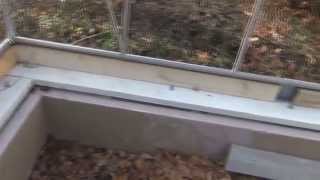 Harbor Freight Greenhouse Base Reinforcement [upl. by Ackerley215]