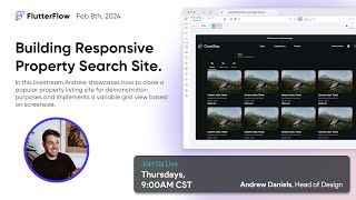 Responsive Building in FlutterFlow [upl. by Anerok]