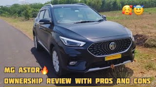 MG ASTOR SELECT variant ownership review with pros and cons 2024 trending viralvideo mg review [upl. by Shelden713]