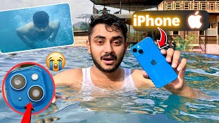 iPhone 13 Water Test 😱 Shocking Result  Will It Survive   iPhone UnderWater 💦 Test [upl. by Rozina]