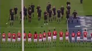 Wales V Allblacks 2008  Cardiff  Millenium Stadium Haka Showdownwmv [upl. by Nilak]