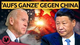 USA greifen chinesische Unternehmen an Amerikas Plan Chinas Industrie zu zerschlagen [upl. by Mark]