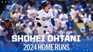 Every Shohei Ohtani home run of 2024 so far 💥  大谷翔平 [upl. by Intosh]