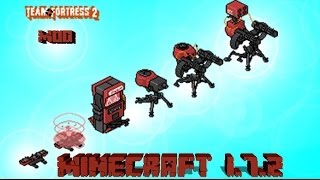 MINECRAFT  REVIEW DEL MOD TEAM FORTRESS 2 TELEPORTS DISPENSADORES Y TORRETAS [upl. by Ybocaj180]