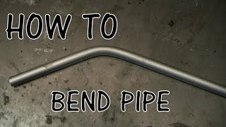 How to bend aluminum pipe EASY FAST [upl. by Ttiwed]