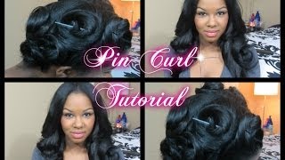 How To Pin Curl Tutorial Make Your Curls Last Without Heat [upl. by Hulda]