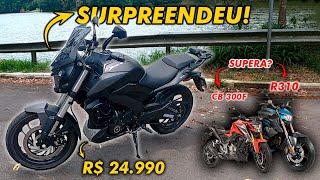 BAJAJ DOMINAR 400 É A MELHOR MOTO POR R 25 MIL Avaliamos a naked com motor de 40 cv [upl. by Gnex]