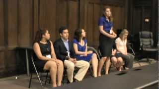 2012 ACM Student Symposium  Group 4 Panel Discussion [upl. by Derdle735]