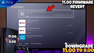 How to downgrade PS4 from 1100 to 900 Reverting PS4 to 900 [upl. by Any]