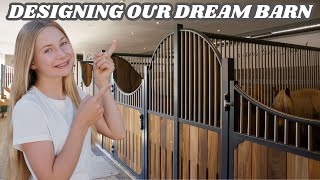 DESIGNING OUR DREAM BARN FOR OUR PONIES [upl. by Urbana]