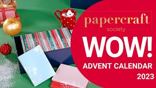 Papercraft Society Advent Calendar Introduction [upl. by Wolff]